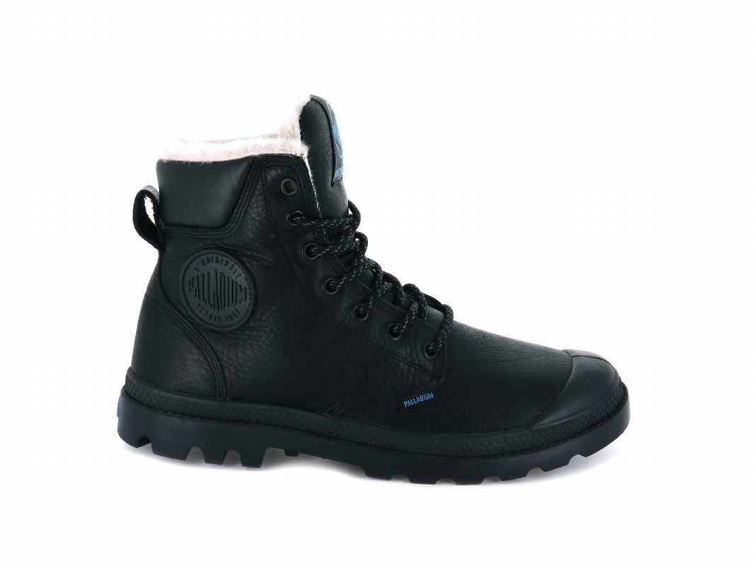 Palladium Pampa Sport Cuff Wps Men's Waterproof Boots Black (PAGH68527)